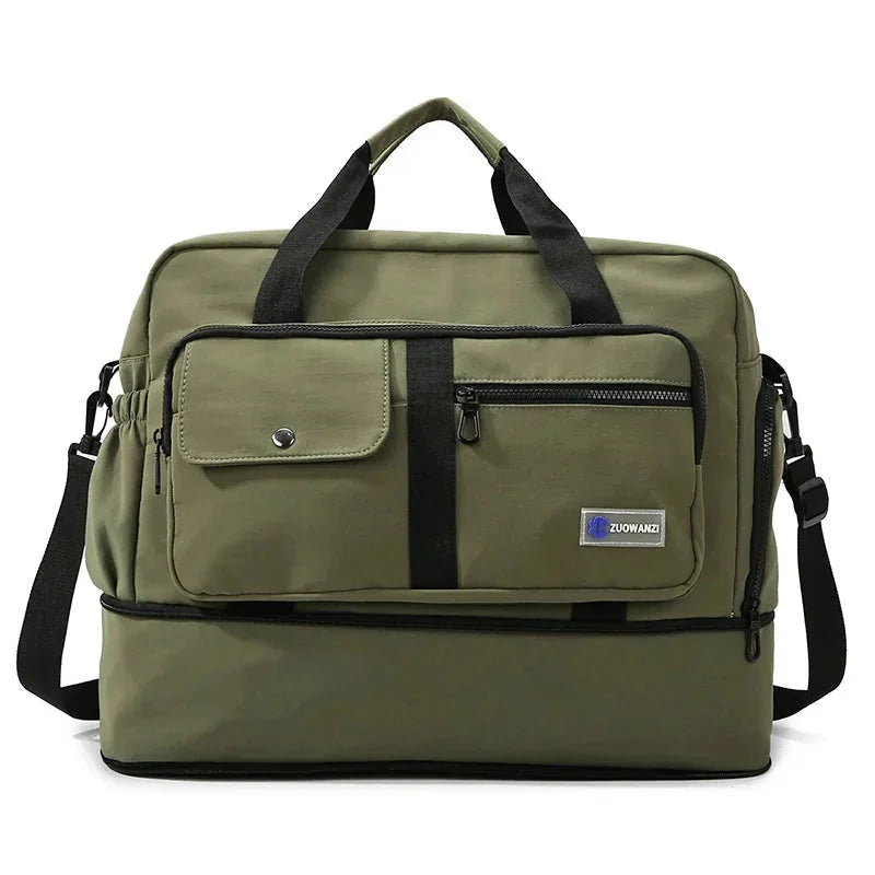 large-capacity travel bag | water-resistant nylon material | crossbody handbag for women | energy saving