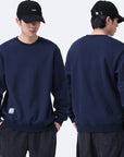 Winter Fleece Sweatshirt Warm Round Neck Pullover Top For Men Solid Color Sweater Boys Teenagers Clothing Meifu Market