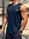 Mens Fashionable Casual Printed Sleeveless Vest 2XL - size and dimension reference