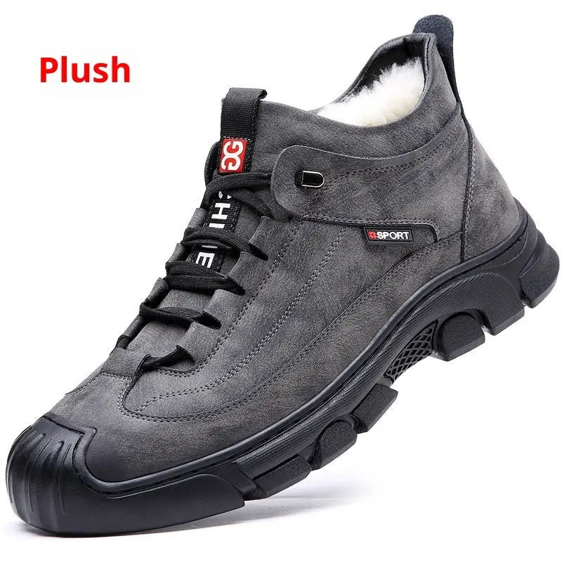 Cotton Wool Cold-proof Non-slip Warm Velvet Padded Thickened Northeast Snow Boots Large Size Shoes Meifu Market