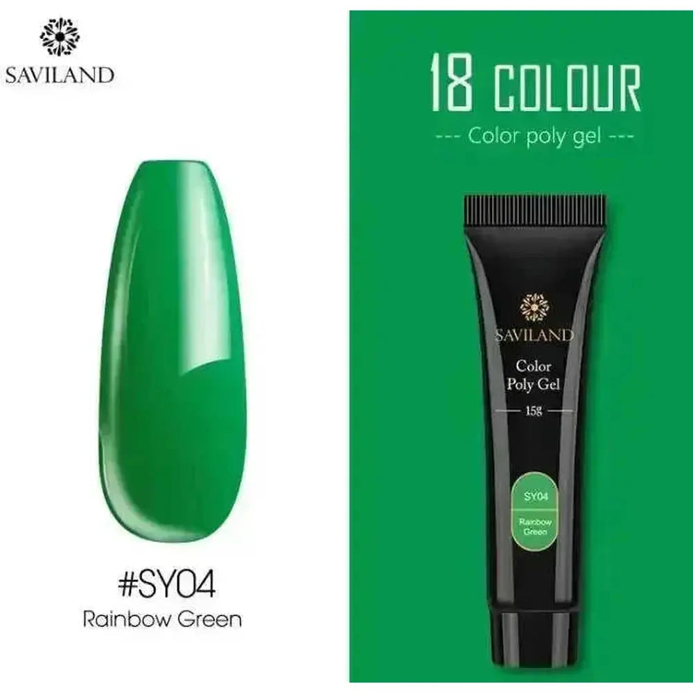 15g nail colored crystal extension glue SY12 - color variant display