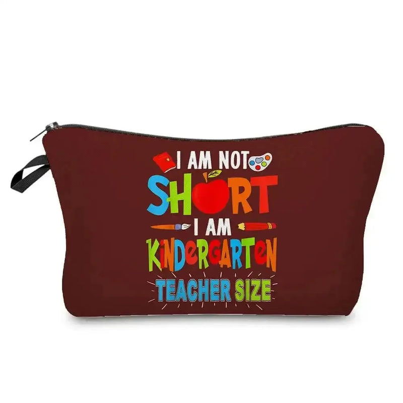 waterproof cosmetic bag | travel makeup organizer with zipper | pvc material makeup pouch | ultrasonic cleaning