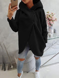 Women's Plus Size Solid Color Coat Meifu Market