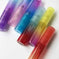 6Colors Mist Perfume Bottles Glass Empty Bottles - close-up detail (color: red, light blue | pattern: check)