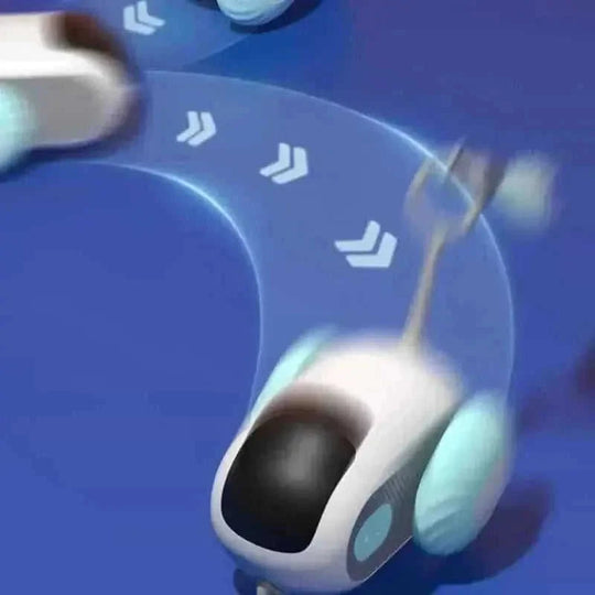usb rechargeable cat toy | automatic laser chasing toy | interactive pet exercise toy | energy saving