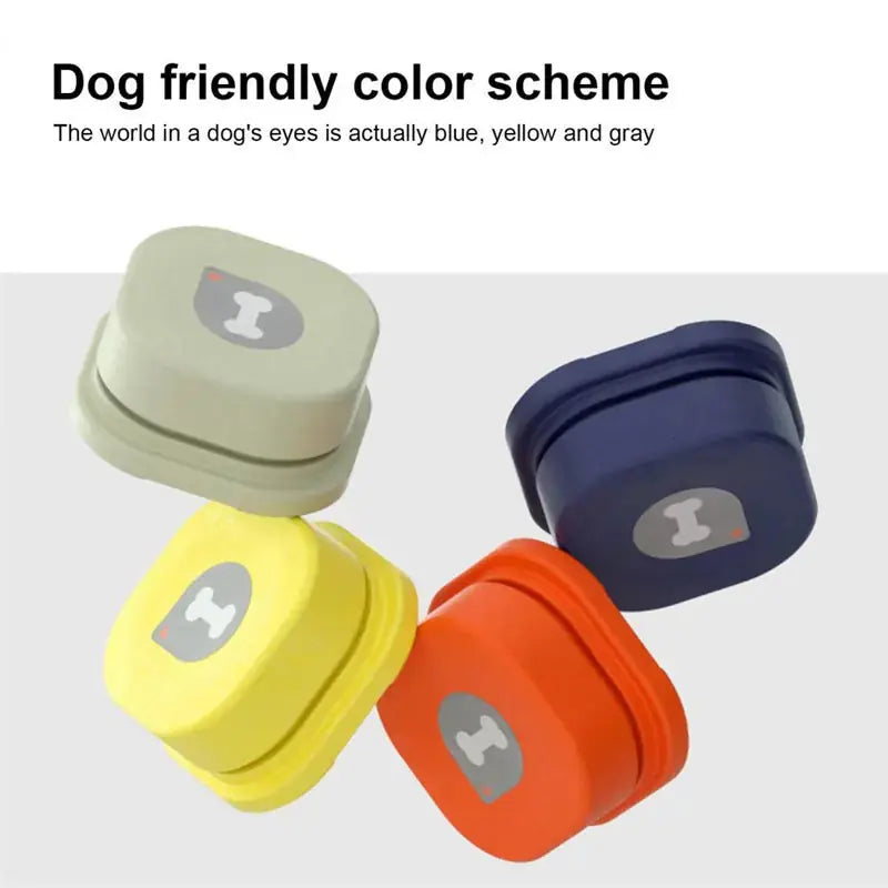 4 Colors Pet Communication Button One-click Prevent Physical Inactivity Recordable Dog Talking Button Toy Cat Toy Pet Products Meifu Market