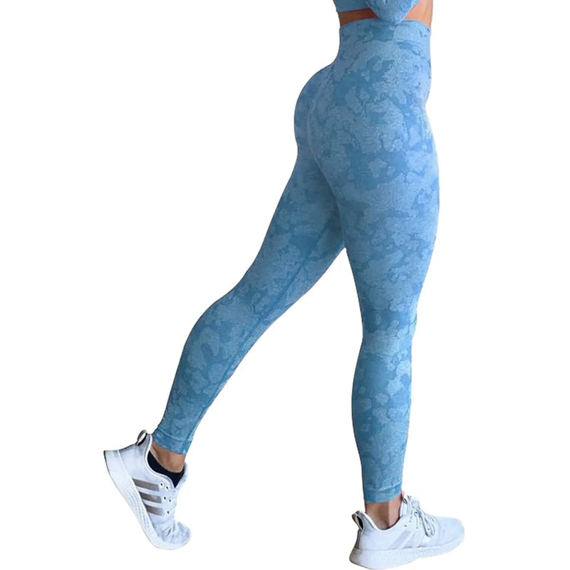 high-waisted leggings | push-up booty leggings | seamless workout tights | ultrasonic cleaning