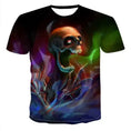 d printed skull t-shirts | mens graphic skull tees | soft cotton skull shirts | ultrasonic cleaning
