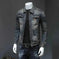 plus size denim jacket for men | heavyweight denim jacket | mens big and tall trucker jacket | energy saving