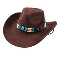 faux fur cowboy hat | wide brim western hat | punk horse riding helmet | energy saving