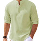 long sleeve casual shirt | cotton blend fabric | business casual wear | ultrasonic cleaning
