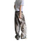 d digital camouflage print | durable cotton denim fabric | elastic waistband trousers | energy saving