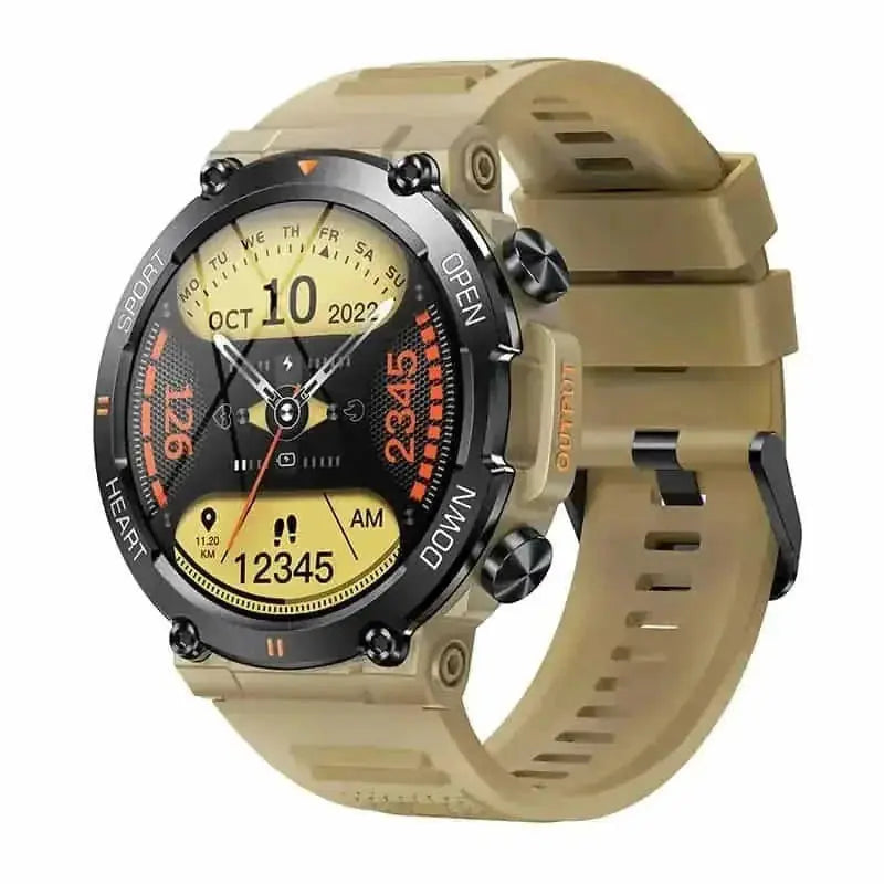 3-inch amoled display | 5atm waterproof rating | stainless steel case | ultrasonic cleaning