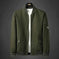 lightweight baseball jacket | mens spring coat | water-resistant windbreaker | energy saving