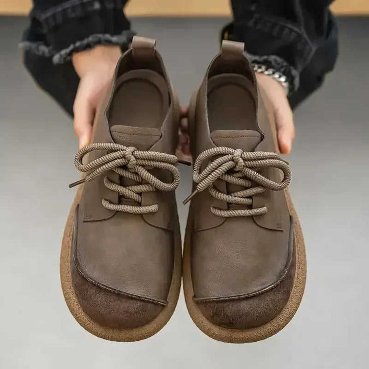 Outdoor Lightweight Men's Retro Low-cut Workwear British Style Shoes