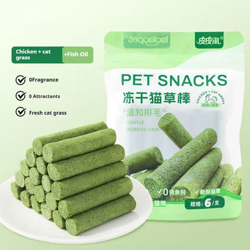 Freeze-dried Cat Grass Stick Tooth Cleaning Nutrition Fat Cat Snacks Meifu Market