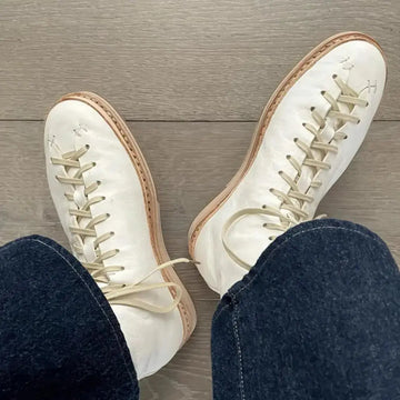 Leather Casual Shoes Platform Boxing Board Shoes Meifu Market