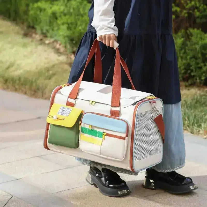 New Fashion Pet Bag Oxford Material Portable Meifu Market