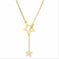 sterling silver star necklace | celestial jewelry for women | personalized zodiac necklace | energy saving