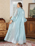 elegant two-piece dress set | premium chiffon fabric | floor-length abaya dress | ultrasonic cleaning