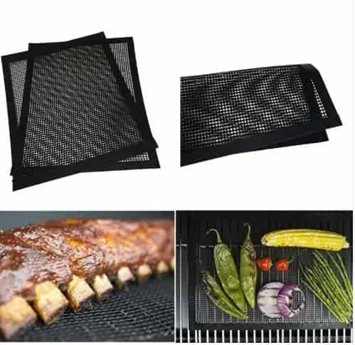 Teflon Mesh Grill Heat Resistance Improve Thermal Conductivity Mats