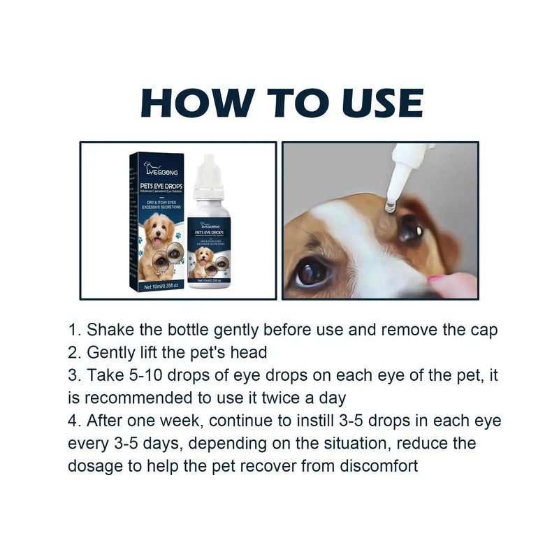 Igbang Pet Eye Drops For Cats And Dogs To Remove Tear Marks, Relieve Itchy Eyes And Clean Meifu Market