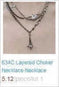 vintage tribal necklace | boho leather jewelry | double layered braided necklace | energy saving