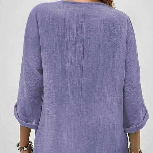 lightweight cotton fabric | breathable summer tops | v-neck tshirt women | energy saving