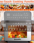 Stainless Steel Double Heating Air Oven 