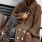 Elegant Polo Collar Plus Size Women's Coat Meifu Market