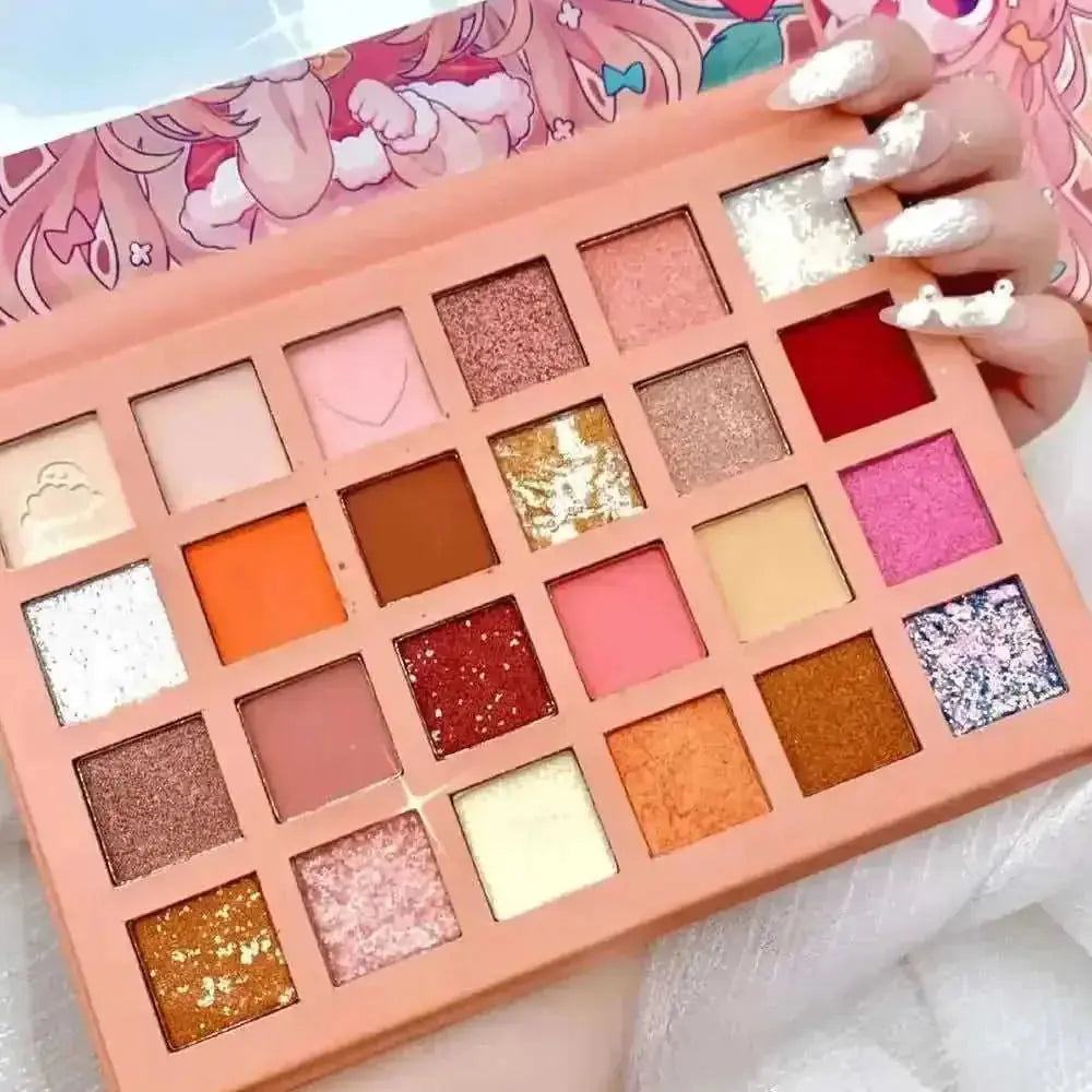 color eyeshadow palette | cruelty-free vegan makeup | long-lasting pigmented eyeshadow | energy saving