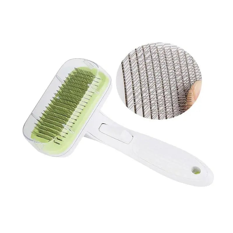 stainless steel pet comb | large dog grooming brush | detangling comb for dogs | energy saving