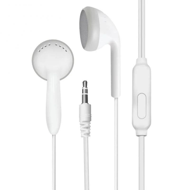 wired earphones with microphone | lightweight comfortable fit | durable tangle-free cable | ultrasonic cleaning