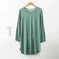 modal fabric pajamas | plus size loose fit sleepwear | long sleeve nightwear for women | energy saving