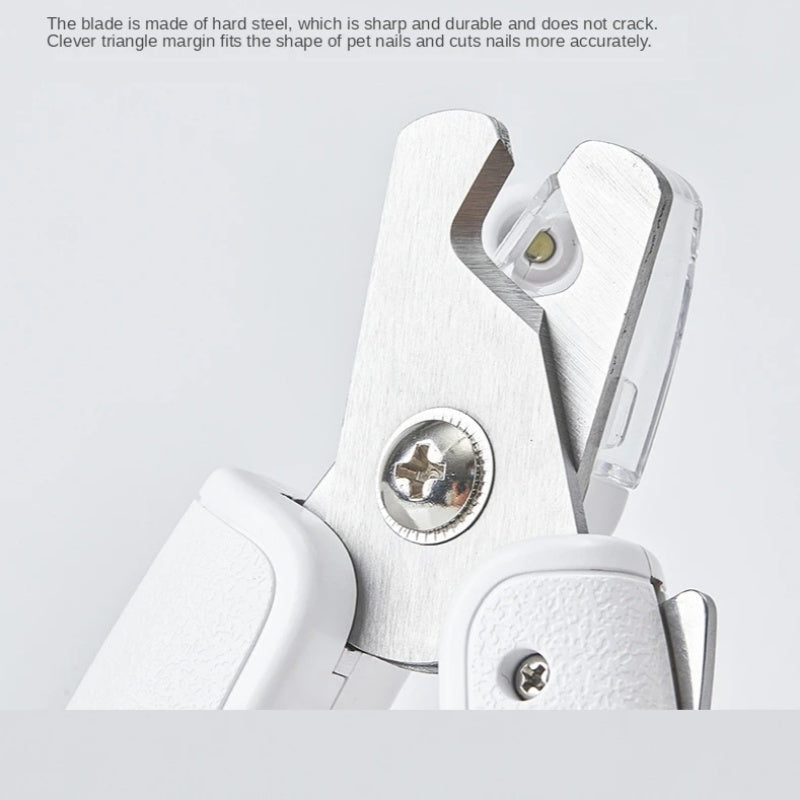 Professional Pet Nail Clipper Scissors Pet Dog Cat Nail Toe Claw Clippers Scissor LED Light Nail Trimmer For Animals Pet Meifu Market