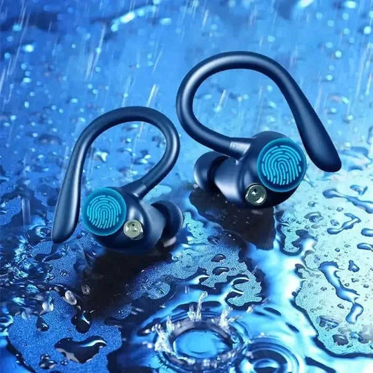 wireless earbuds with charging case | ipx8 waterproof rating | 48-hour total battery life | ultrasonic cleaning