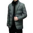 thermal insulated down jacket | waterproof winter coat | cold-proof mens parka | energy saving