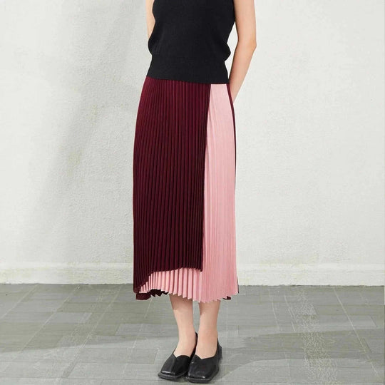 high-waist chiffon skirt | summer floral maxi skirt | lightweight chiffon fabric | ultrasonic cleaning