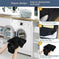 Car Pet Pad Removable And Washable Kennel Gray - back view