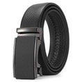 genuine leather automatic belt | automatic buckle leather belt | boys adjustable leather belt | energy saving