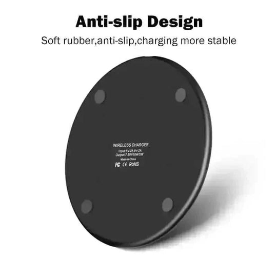 qi-compatible wireless charger | 10w fast charging pad | rugged phone charger | ultrasonic cleaning