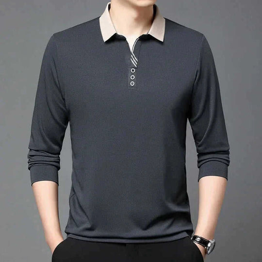 moisture-wicking fabric | stretch cotton blend | slim-fit short sleeve | energy saving