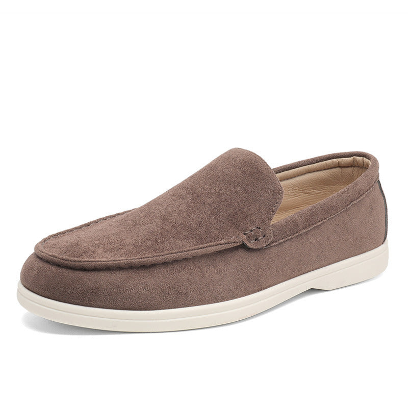 Slip-on Suede Loafers Shoe Cover Lazy Feet Meifu Market