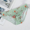 Briefs Printed Ice Silk Underwear Breathable Refreshing Thin Panties Meifu Market