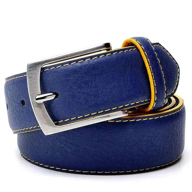 genuine leather belt | stainless steel buckle | adjustable belt size | energy saving