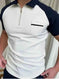 moisture-wicking polo shirt | breathable cotton blend fabric | classic fit mens polo | ultrasonic cleaning