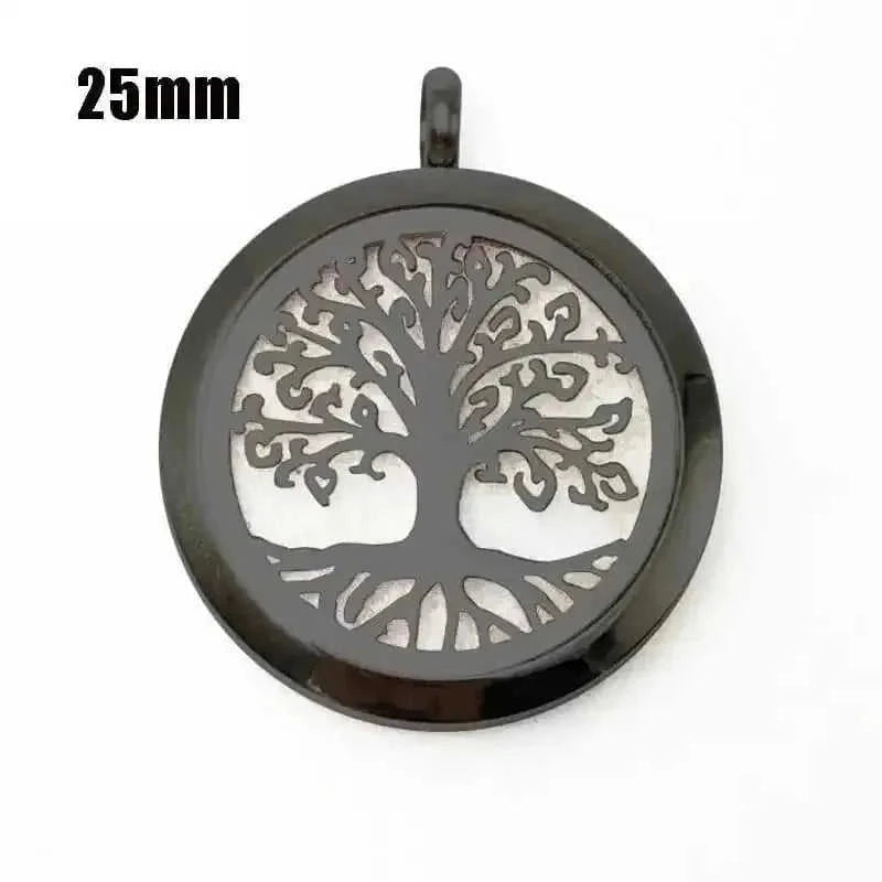 stainless steel magnetic necklace | aromatherapy diffuser pendant | essential oil necklace for women | ultrasonic cleaning
