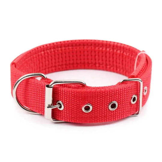 Pp Braid Lined Polypropylene PET Foam Dog Collar Black - packaging and presentation