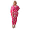v-neck batwing sleeve dress | floral print maxi dress | chiffon material summer dress | ultrasonic cleaning
