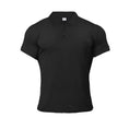breathable fabric polo shirt | moisture-wicking sports top | lightweight summer clothing | energy saving